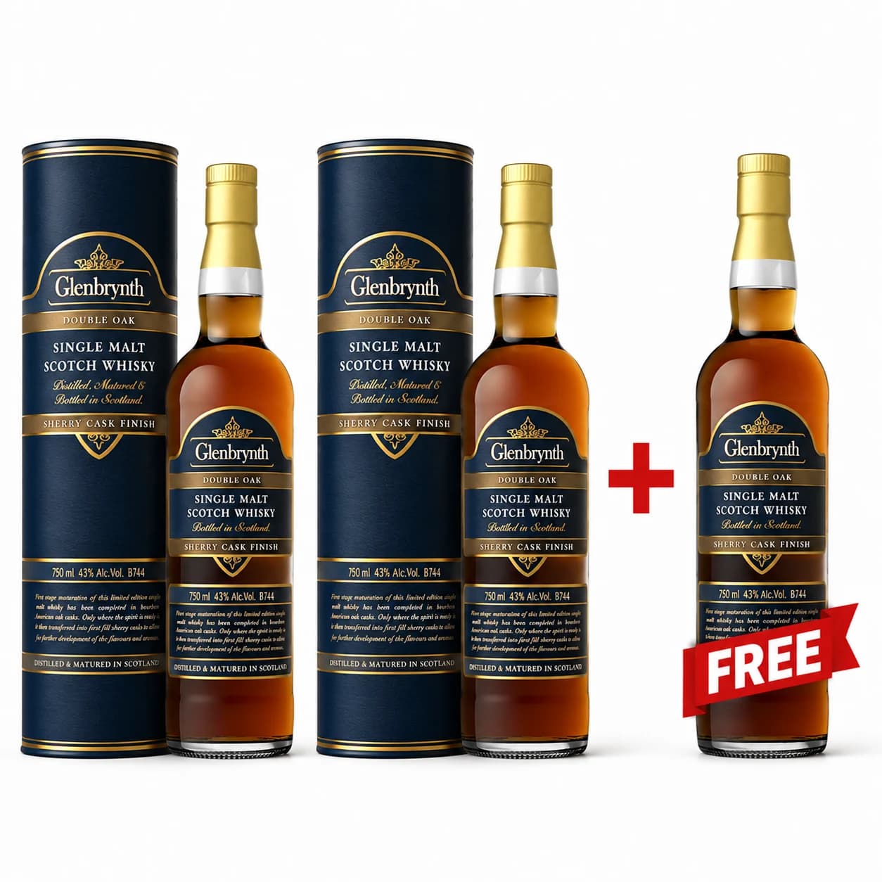 Buy 2 Glenbrynth Double Oak Sherry Get 1 Free product image